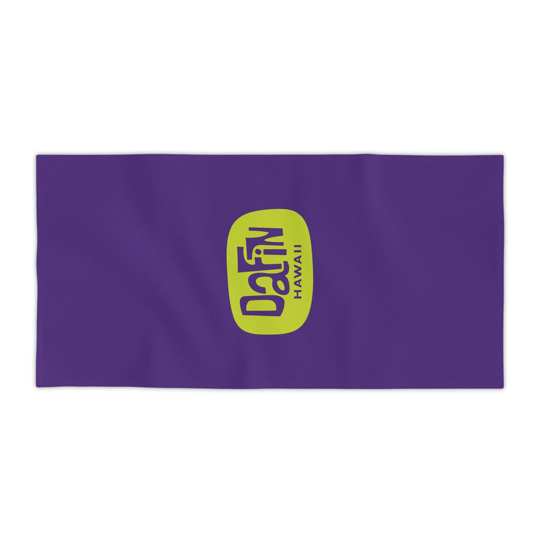 DaFiN Retro Ohana Beach Jumbo Towel- Purple (75cm x 150 cm)